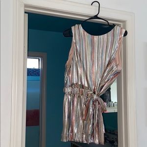 Anthropologie shimmery blouse